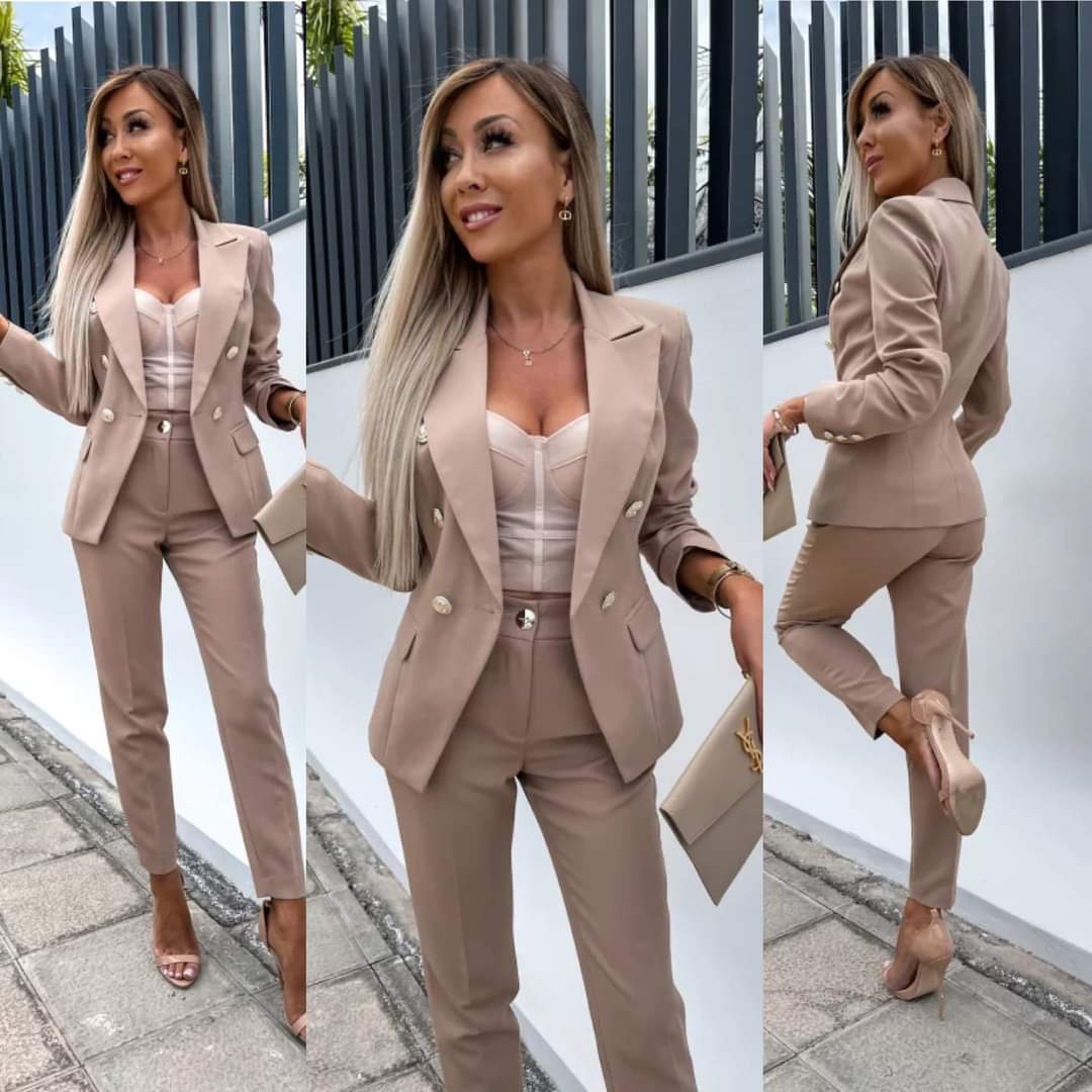 Antonia — Blazer & Hose Zweiteiler