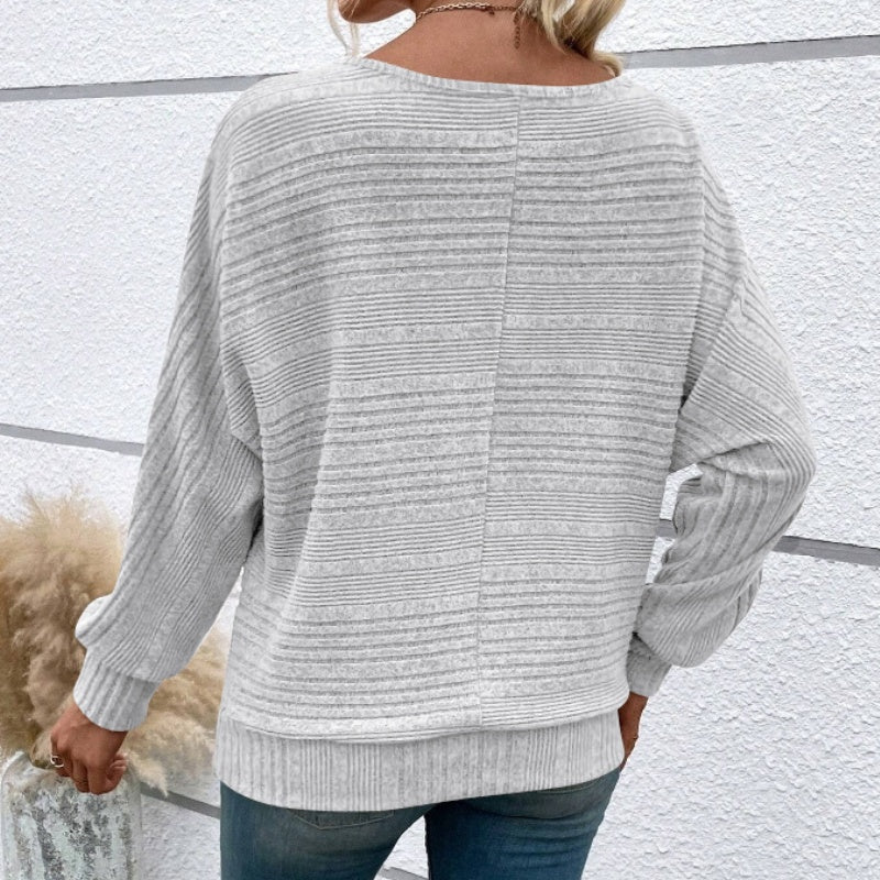 Cassalyn — Pullover mit Fledermausärmeln