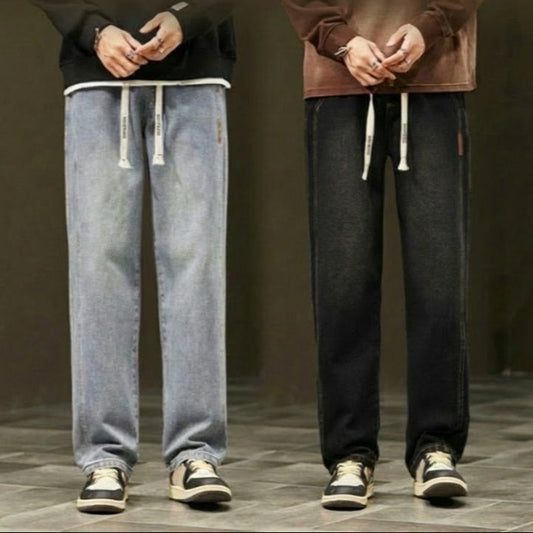 Théorem — Weite Gerade Jeans für Herren