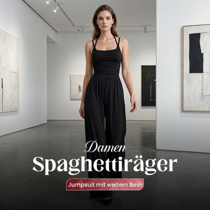 Isolare — Weitbeiniger, taillierter Sommer-Jumpsuit