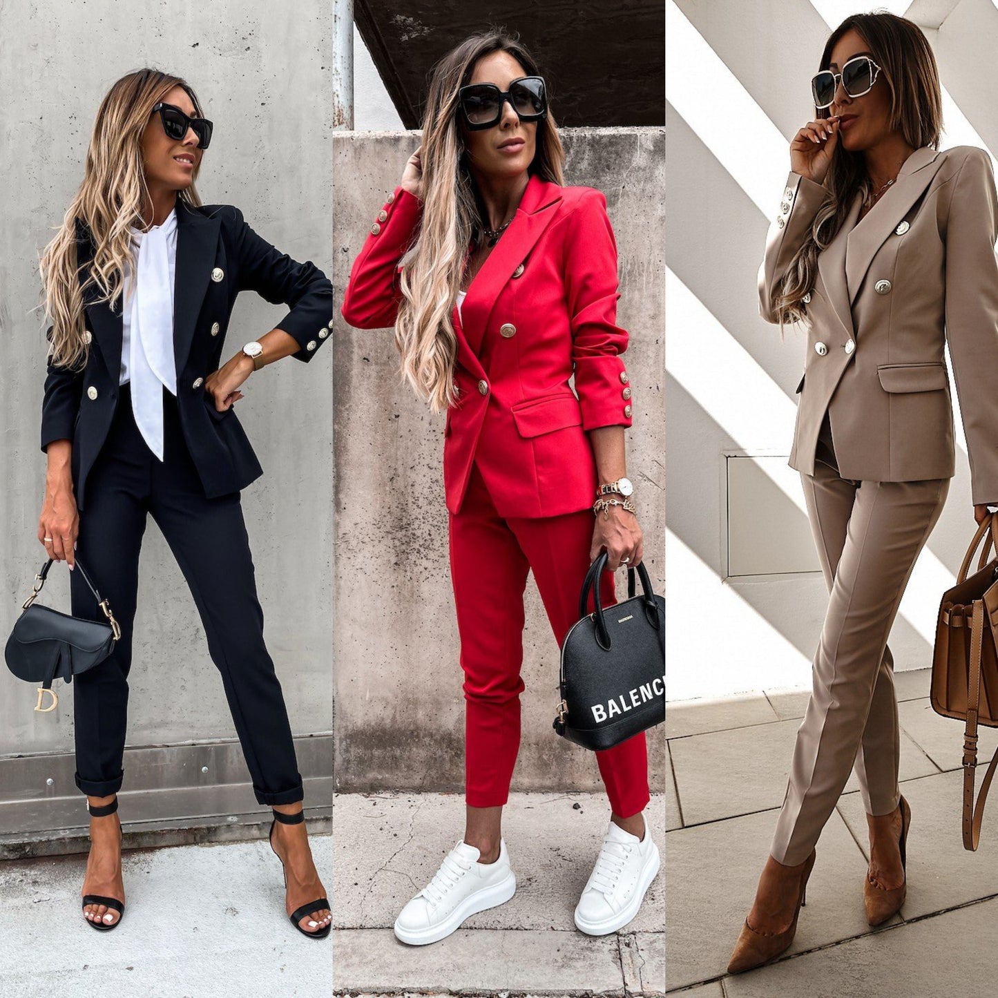 Antonia — Blazer & Hose Zweiteiler