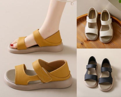 Dorren — Retro-Sandalen mit weicher Sohle