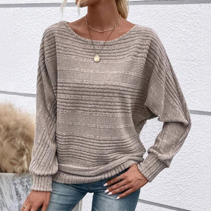 Cassalyn — Pullover mit Fledermausärmeln