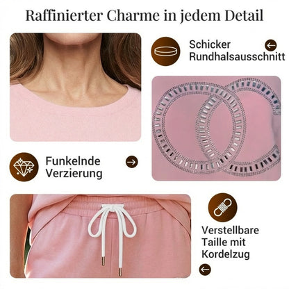Vaerin — Strick-Loungewear Zwei-Teile-Set