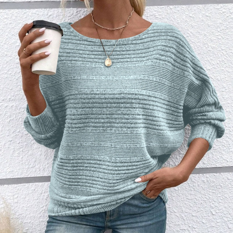 Cassalyn — Pullover mit Fledermausärmeln