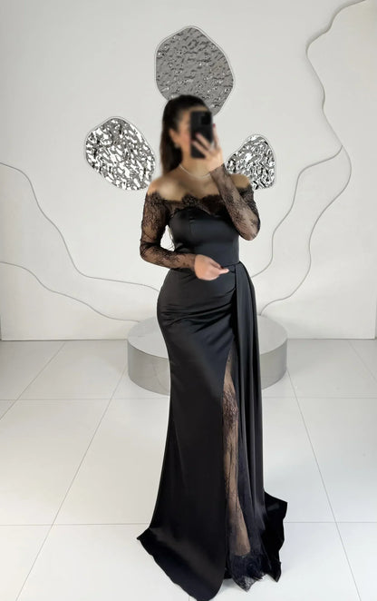 Chantilly — Spitzen-Abendkleid
