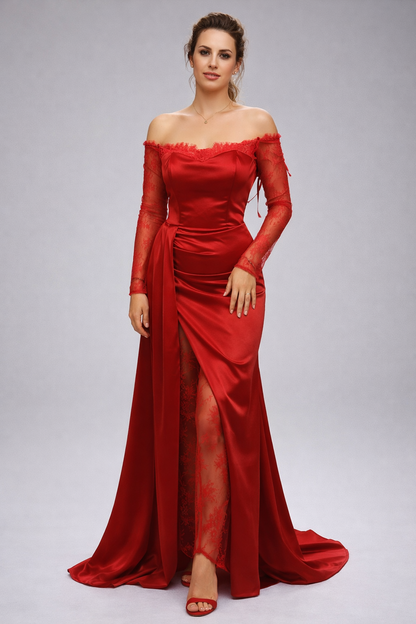 Chantilly — Spitzen-Abendkleid