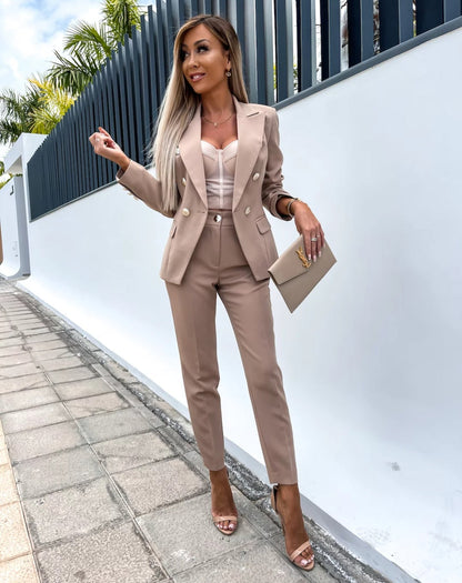 Antonia — Blazer & Hose Zweiteiler