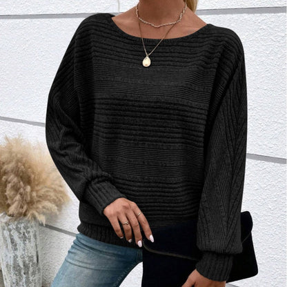 Cassalyn — Pullover mit Fledermausärmeln