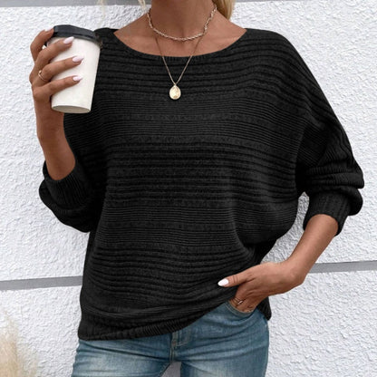 Cassalyn — Pullover mit Fledermausärmeln