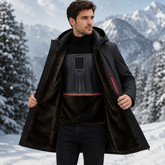 Boréal — Thermo-Mantel mit Steppung