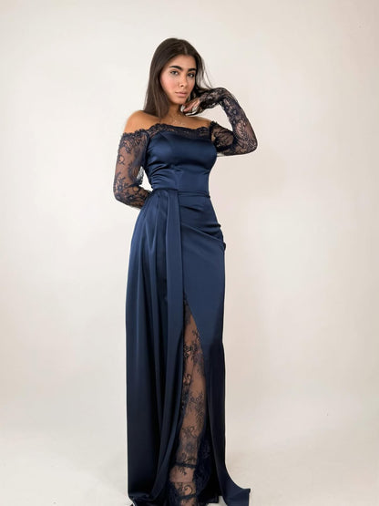 Chantilly — Spitzen-Abendkleid