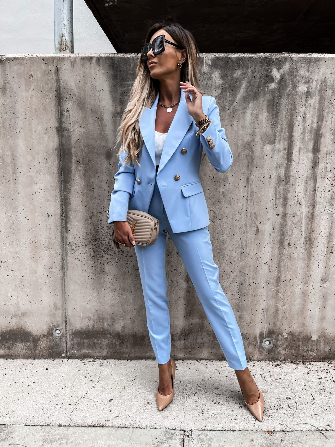 Antonia — Blazer & Hose Zweiteiler
