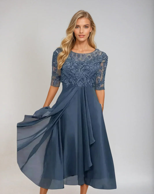 Margherita — Elegantes Spitzen-Cocktailkleid