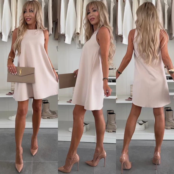 Cali — Ärmelloses Blazer-Style Mini-Kleid