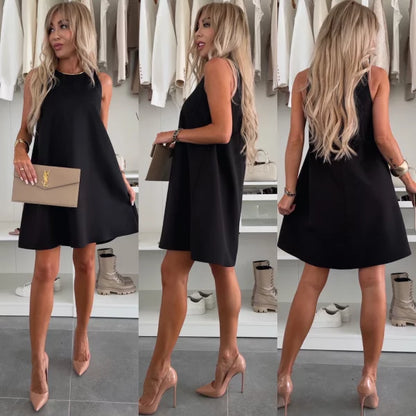 Cali — Ärmelloses Blazer-Style Mini-Kleid