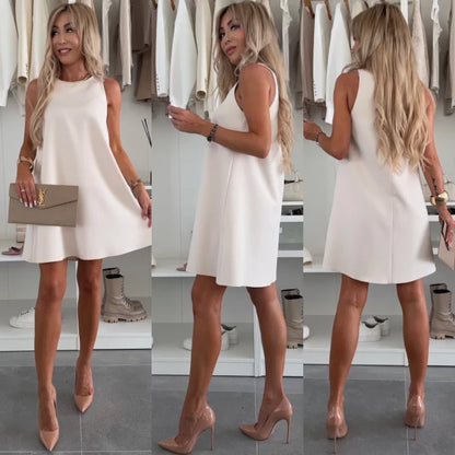 Cali — Ärmelloses Blazer-Style Mini-Kleid