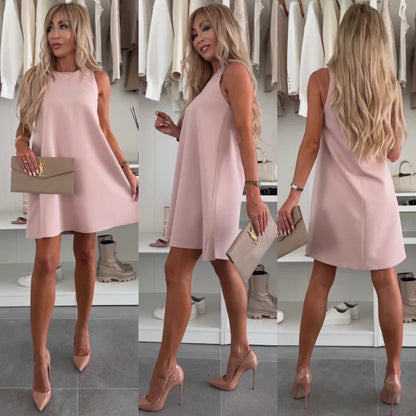 Cali — Ärmelloses Blazer-Style Mini-Kleid