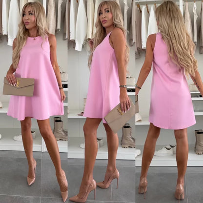 Cali — Ärmelloses Blazer-Style Mini-Kleid