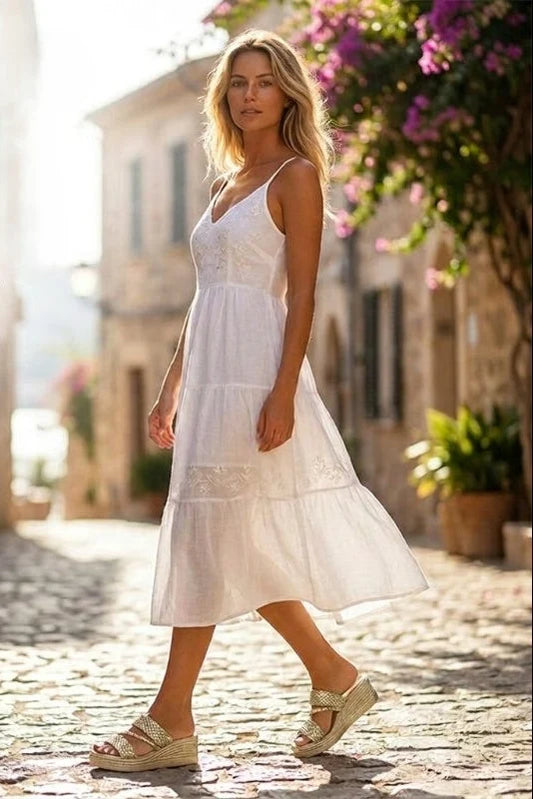 Solvanne — Geflochtene Riemensandalen mit Plateau