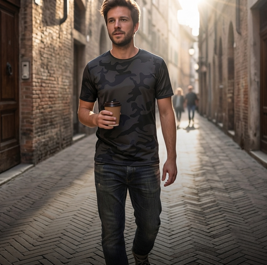 Rekonn — Schnell trocknendes Camouflage-T-Shirt