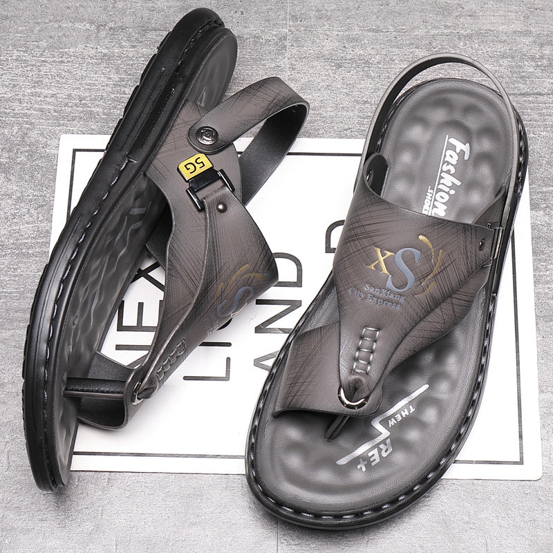 Terrano — Leder Outdoor Sandalen