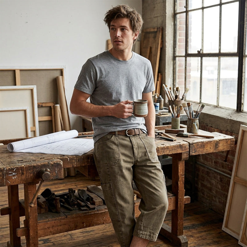 Kastelle — Entspannte Cargo Capris